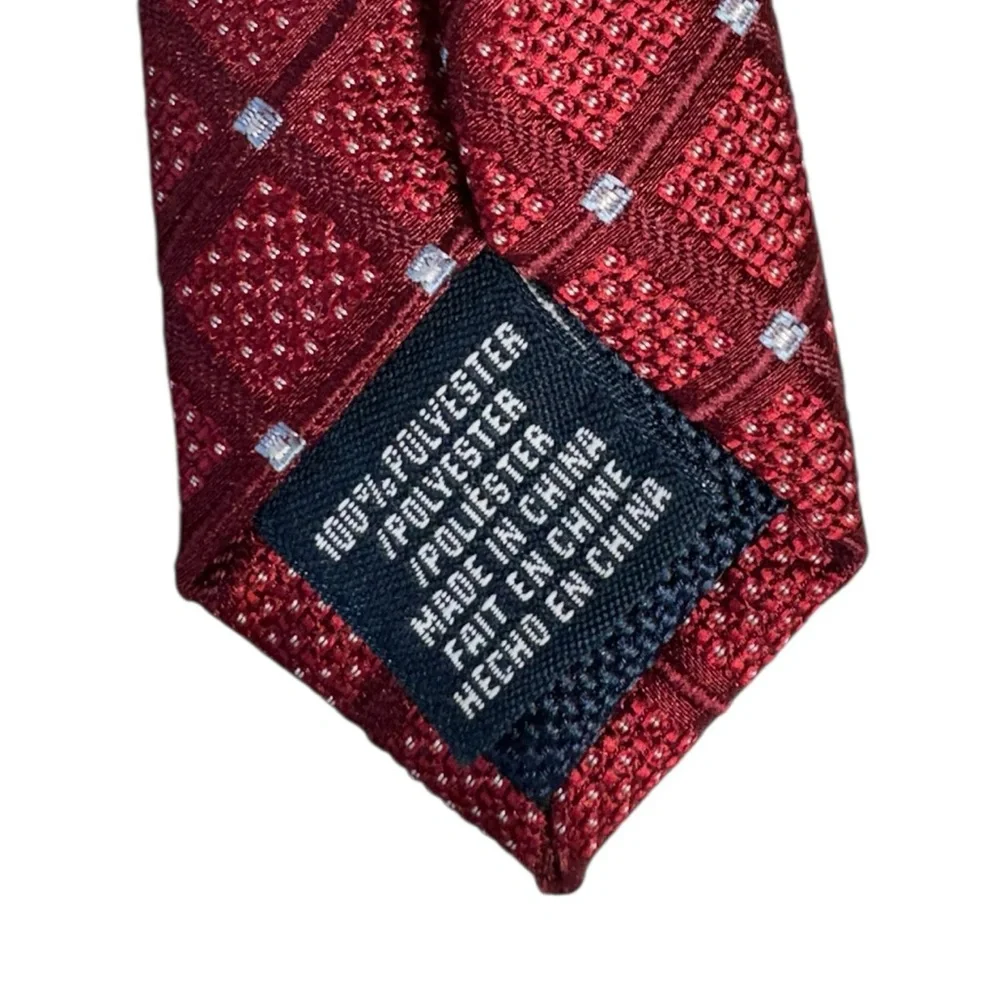 Nautica Mens Textured Tie Quiet Luxury Old Money Formal Career Retro